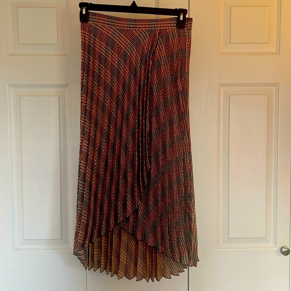 H&M long pleated skirt, size 6